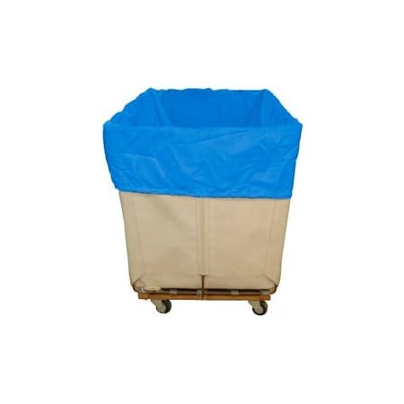 H.G. Maybeck Co HG Maybeck Hamper Basket Liner, 400 Denier Nylon, 18 Bushel, Blue HBL18NL40-BL